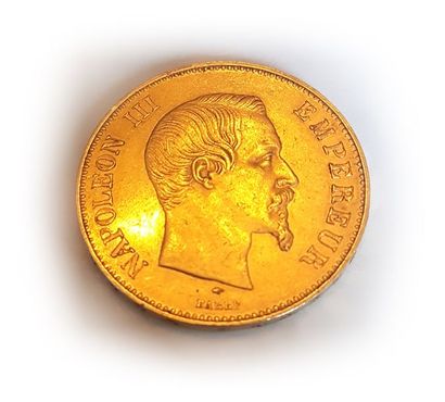 null Une pièce de 100 francs, Napoléon III.