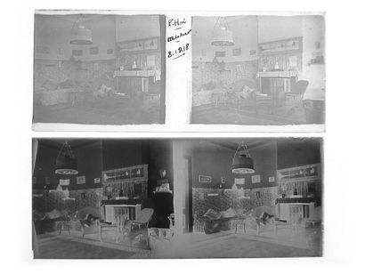 Gaston HAUCHECORNE (1880-1945) Stereoscopic glass negatives comprising about 760...