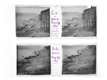 Gaston HAUCHECORNE (1880-1945) Stereoscopic glass negatives comprising about 760...