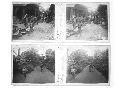 Gaston HAUCHECORNE (1880-1945) Stereoscopic glass negatives comprising about 760...