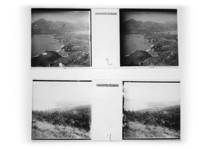 Gaston HAUCHECORNE (1880-1945) Stereoscopic glass negatives comprising about 760...