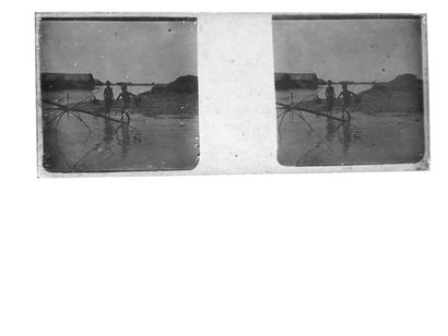 Gaston HAUCHECORNE (1880-1945) Suite of 760 positive stereoscopic
views on glass...