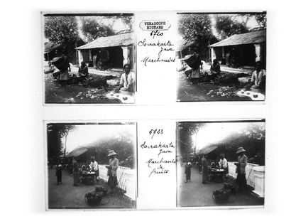 Gaston HAUCHECORNE (1880-1945) Stereoscopic glass negatives comprising about 760...