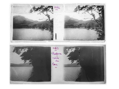 Gaston HAUCHECORNE (1880-1945) Suite of 760 positive stereoscopic
views on glass...