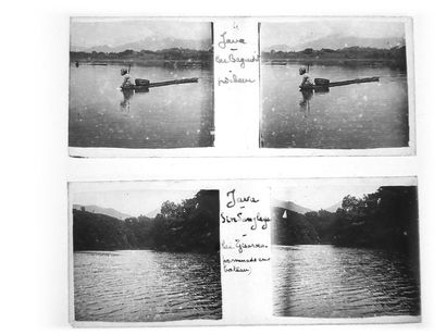 Gaston HAUCHECORNE (1880-1945) Stereoscopic glass negatives comprising about 760...