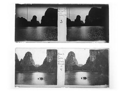 Gaston HAUCHECORNE (1880-1945) Stereoscopic glass negatives comprising about 760...