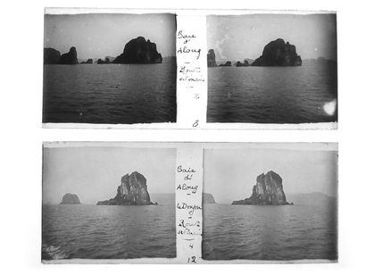 Gaston HAUCHECORNE (1880-1945) Stereoscopic glass negatives comprising about 760...