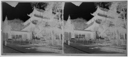 SHANGHAI, HANGZHOU, SUZHOU Suite of approximately 490 stereoscopic negatives, including...