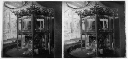 SHANGHAI, HANGZHOU, SUZHOU Suite of approximately 490 stereoscopic negatives, including...