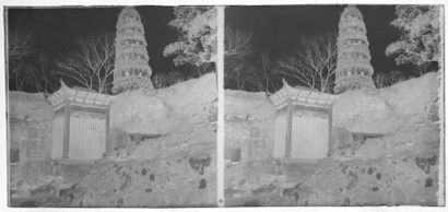 SHANGHAI, HANGZHOU, SUZHOU Suite of approximately 490 stereoscopic negatives, including...