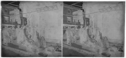 SHANGHAI, HANGZHOU, SUZHOU SHANGHAI, HANGZHOU, SUZHOU - 1920’s
Stereoscopic glass...