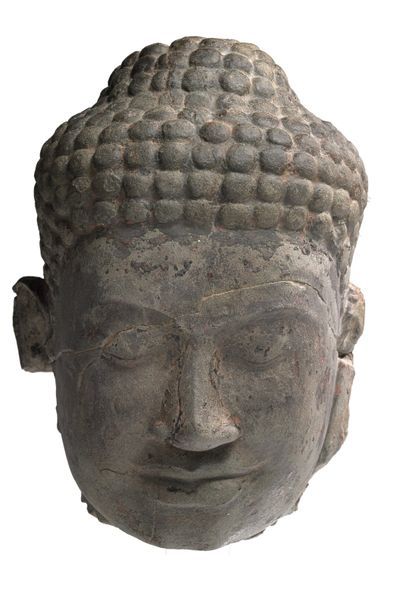 CAMBODGE - Période khmère, BAYON, XIIe/XIIIe siècle ● CAMBODIA - Khmer Period, BAYON,...