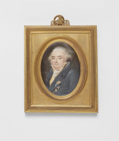 Jean Urbain Guérin Portrait d'un monsieur avec une médaille

Gouache sur ivoire.... Gazette Drouot