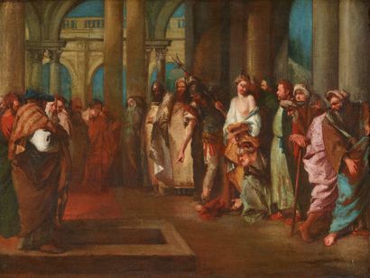 Lorenzo Tiepolo Lorenzo Tiepolo

La condamnation d'une vestale

Huile sur toile (doublée).... Gazette Drouot