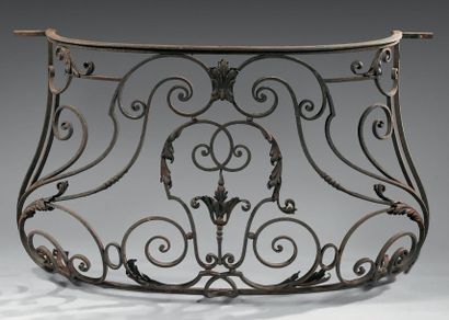 null BEAUTIFUL GUARD-BODY OF BALCON
Wrought iron and sheet metal, of curved and sinuous...