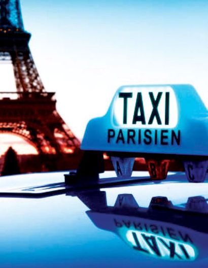 null LUMINOUS PARISIAN
TAXI LIGHT Plastic material, inscribed in red and black letters,...