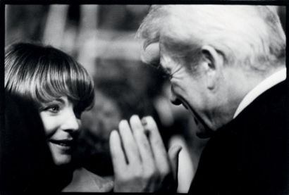 Daniel LEBÉE (né en 1946) Romy Schneider et Jean Marais, Gala de l'Union des Artistes,...