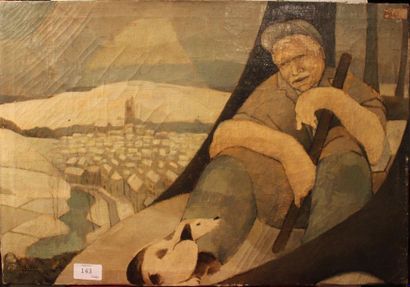 JACQUES BOÉRI (1929-2004) * Grégoire (composition)
Acrylique sur toile signée en...