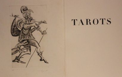 Yves JOBERT (né en 1930) 
Tarots 16 plates engraved with burin by Yves Jobert, after...