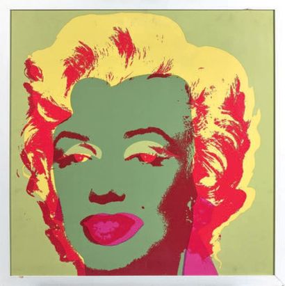d'après Andy WARHOL (1928-1987) 
Marylin
Suite of five silkscreens.
91 x 91 cm.
Edition:...