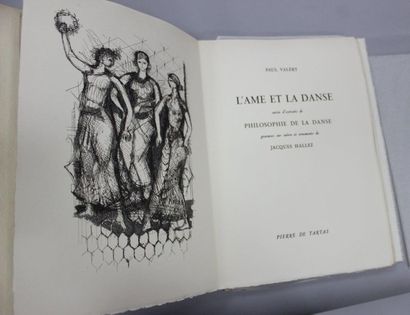 Paul Valéry L'âme et la danse
Paris, Pierre de Tartas, n.d.
Copper engravings and...