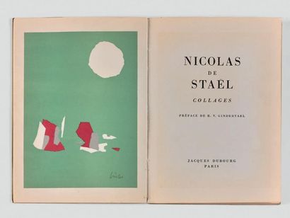 NICOLAS DE STAËL - R. V. GINDERTAEL Collages, preface by R.V. GINDERTAEL Paris, Galerie...