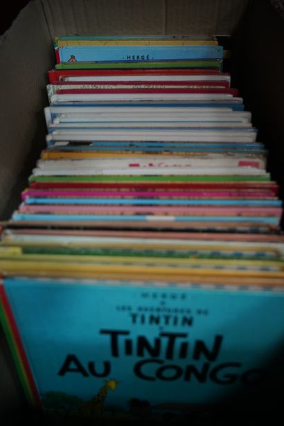 null Réunion de BD : Tintin, Lucky Luke, Asterix ; Poupées et mobilier de poupée...