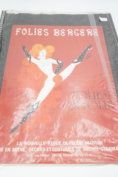 null Moulin Rouge - folies bergère - the billionaire

- 歌舞剧，红磨坊舞会。海报。Gruau，I.D.L.印刷。

-...