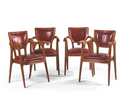 SUITE OF TWENTY-TWO CHAIRS AND FOUR ARMCHAIRS...