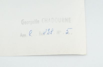 null GEORGETTE CHADOURNE (1899-1983)

Notre-Dame de Paris, Naumachie du Parc Monceau,

Pêcheurs...