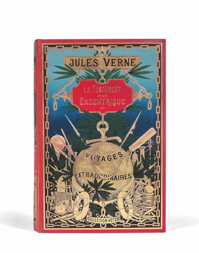 Jules VERNE Le Testament d'un excentrique.Paris, J. Hetzel et Cie, s. d. 。[1899]...