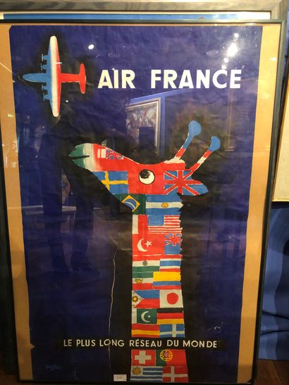 null 
QUATRE AFFICHES POUR AIR France . JEAN COLIN (1881-1961)



Lithographie en...