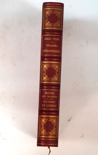 Jules VERNE - Master of the world. - A Drama in Livonia. Paris, Collection Hetzel,...
