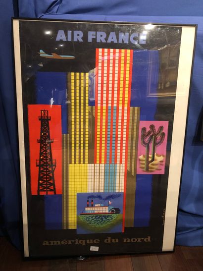 null 
FOUR POSTERS FOR AIR FRANCE . JEAN COLIN (1881-1961)



Lithograph in colors,...