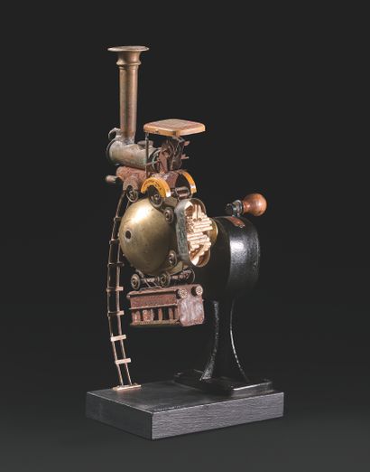 JAMES CHEDBURN (NE EN 1957) Small word, 2012
Assemblage of various elements in cast...