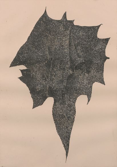 GÉRARD CYNE (1923-2006) 无题
蚀刻版画，右下方签名。
59 x 64 cm。