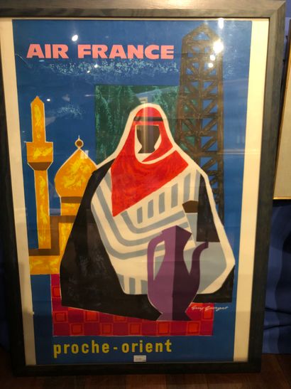 null 
FOUR POSTERS FOR AIR FRANCE . JEAN COLIN (1881-1961)



Lithograph in colors,...
