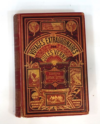 Jules VERNE Voyages and adventures of Captain Hatteras. The English at the North...