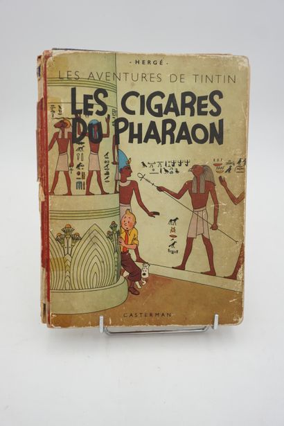 Les Cigares du pharaon, édition noir et blanc,...