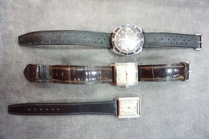 Réunion de montres bracelet : montre mécanique...