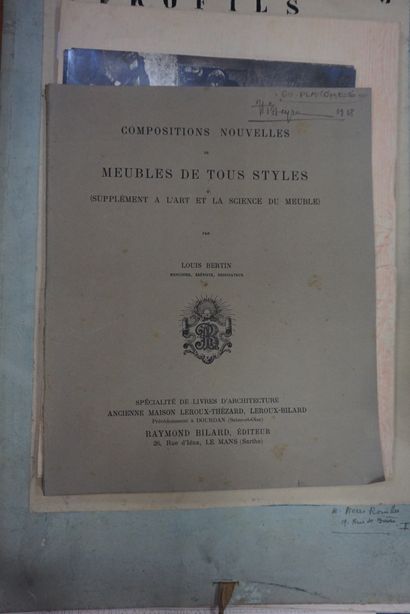 null Ensemble de volumes brochés et reliés : ANGEWITTER gothilden mobealn in folio...