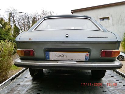 null Peugeot 204 coupé, first put on the road on December 3, 1968, 6cv fiscal. 

Serial...