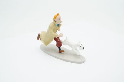 null Tintin – Edition Moulinsart – Tintin 1929 / 2004 – duo de figurines Plomb -...
