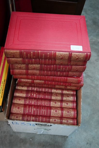 null Victor HUGO. Œuvres complètes. Paris vers 1825. 17 volumes. Reliure percaline,...