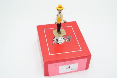 null Tintin – Pixi boîte rouge – Tournesol a la rose.