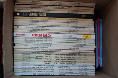 null Réunion d'albums de bande-dessinée : 21 albums Achille Talon, 10 albums les...