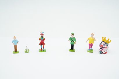 null Tintin – Edition Moulinsart – Mini-série figurines Tintin et les Picaros 1500...