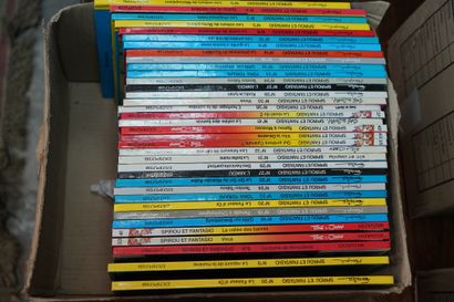 null Réunion de 23 albums Tintin, de Tintin au Congo à Tintin et les Picaros, dont...