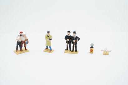 null Tintin – édition Moulinsart – Mini-série figurines crabe aux pince d'or.