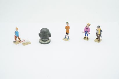 null Tintin – édition Moulinsart – Mini-série figurines vol 714 pour Sydney.